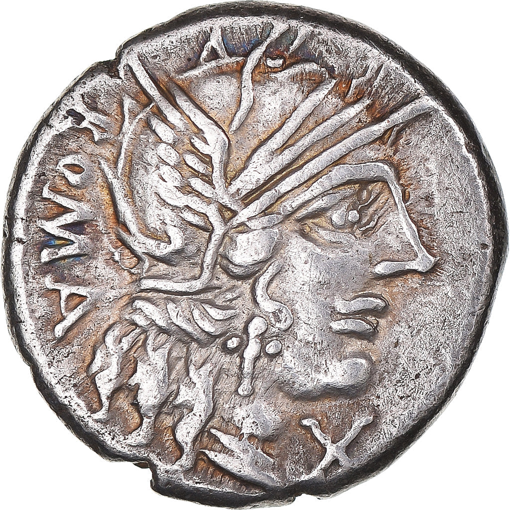 Mince,
M. Fannius C.f.,
denár