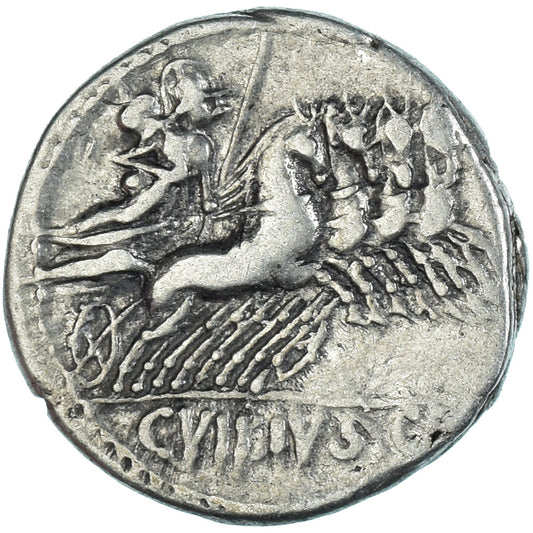 Mince,
C. Vibius C.f. Pansa.,
denár