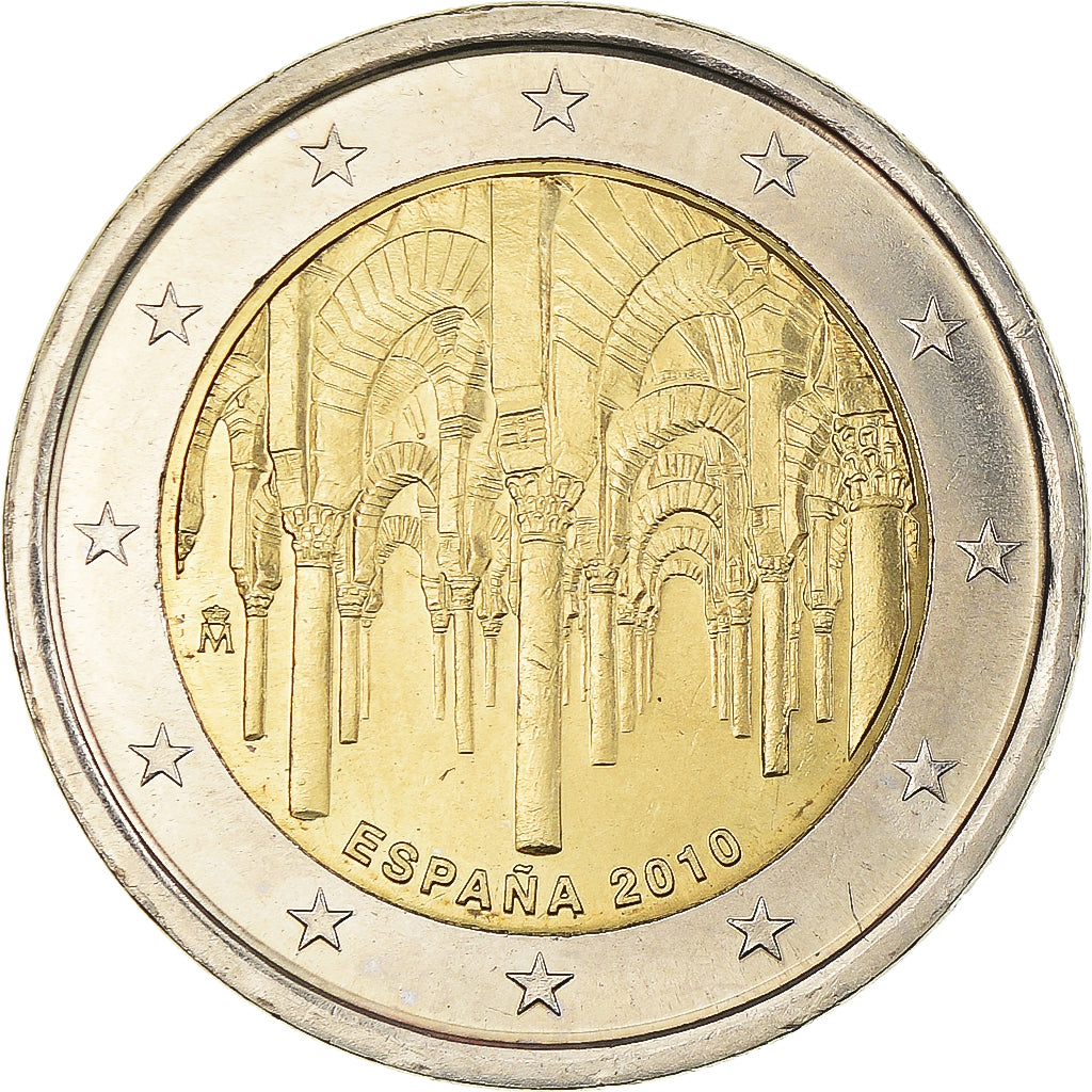 Španělsko,
2 eura,
Cordoba – UNESCO