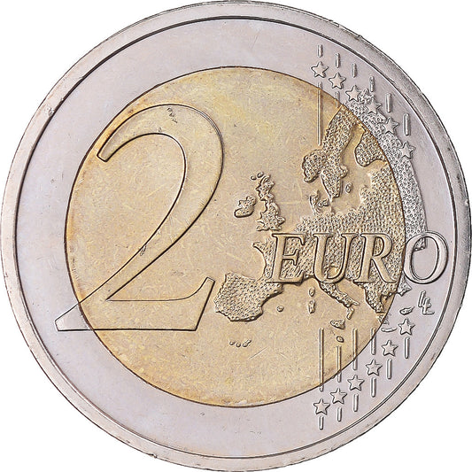 Slovinsko,
2 eura,
10 ans de l'Euro