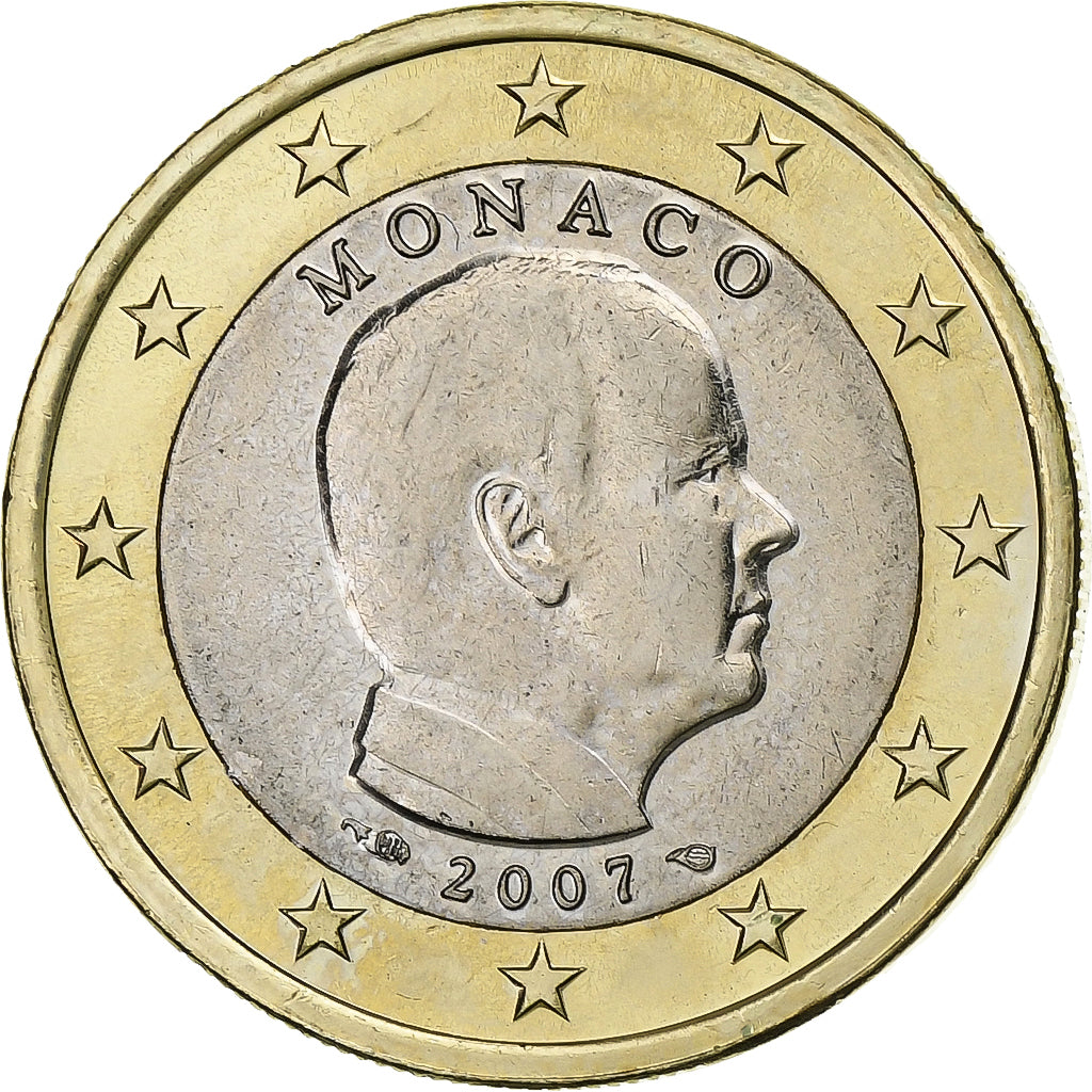 Monako,
Albert II,
Euro