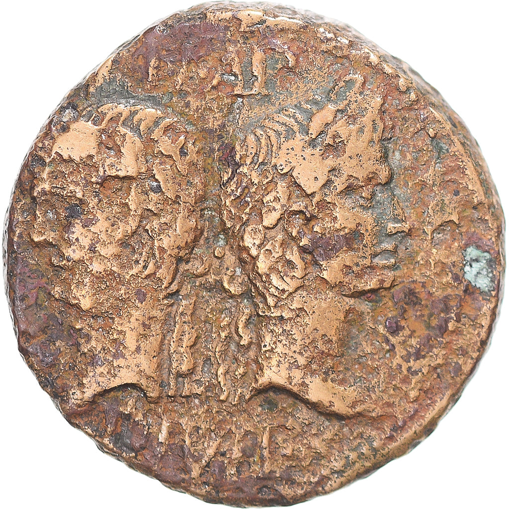 Mince,
Augustus & Agrippa,
Dupondius