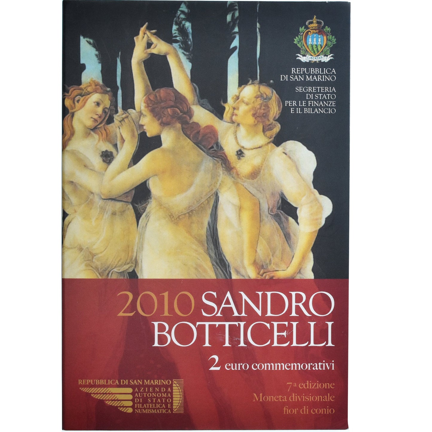 San Marino,
2 eura,
2010