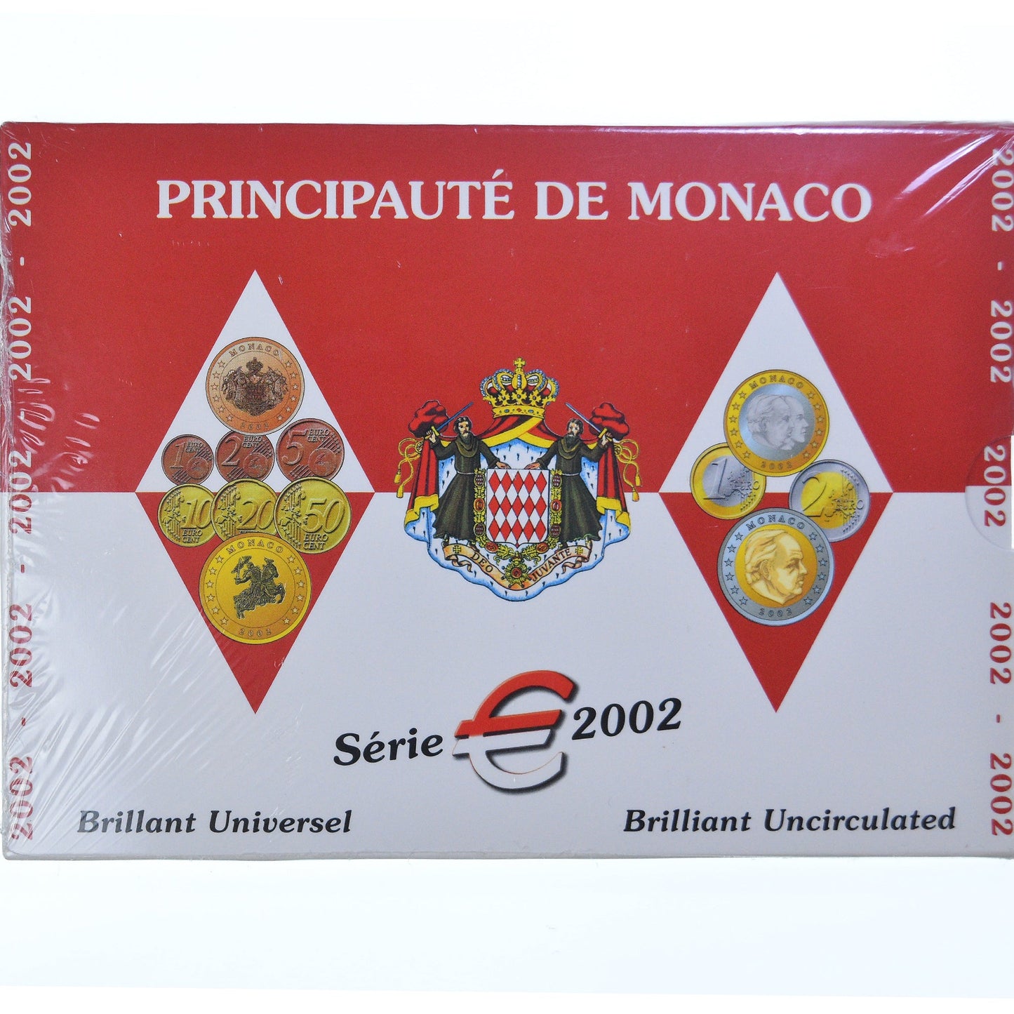 Monako,
Sada 1 ct. - 2 eura,
Rainier III