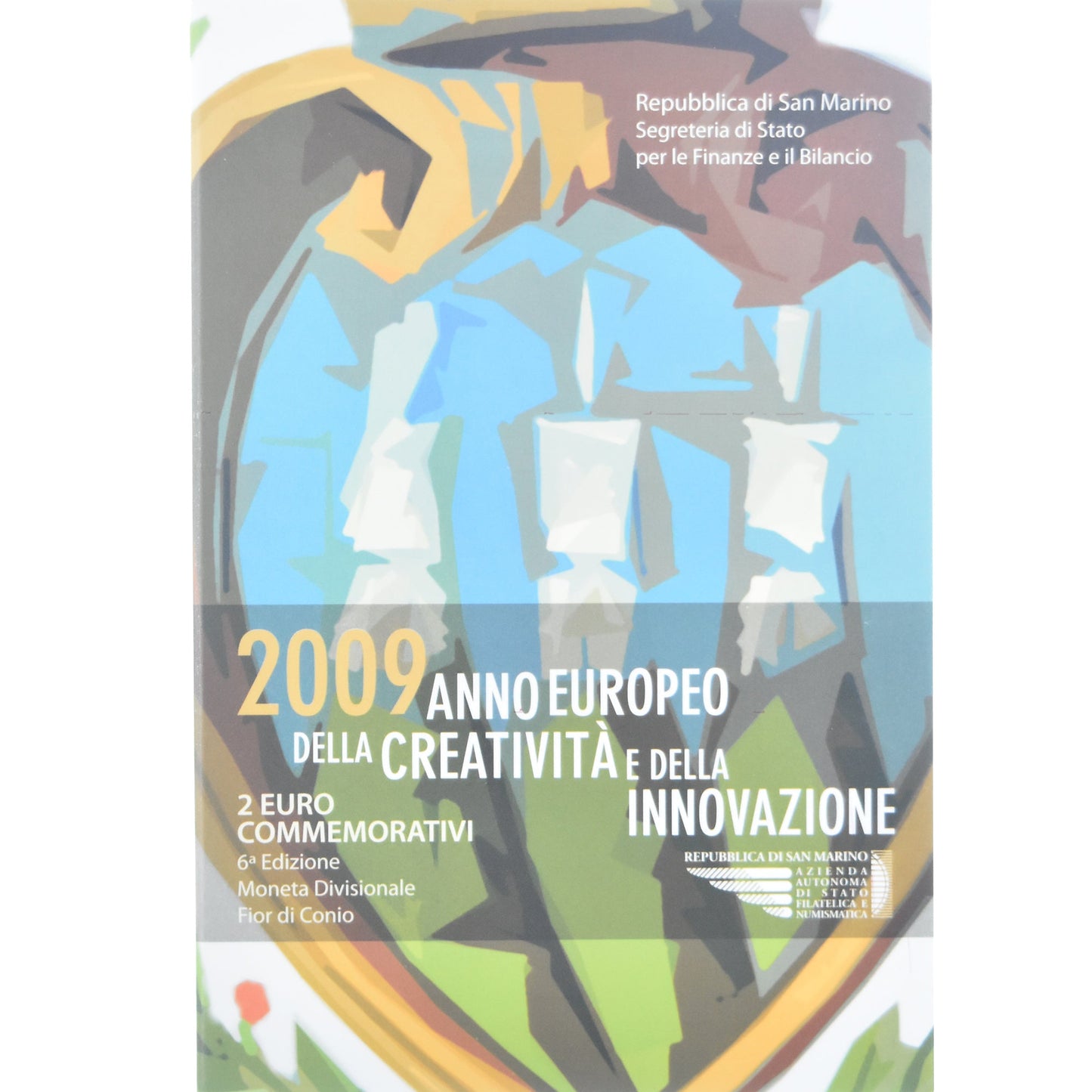 San Marino,
2 eura,
2009