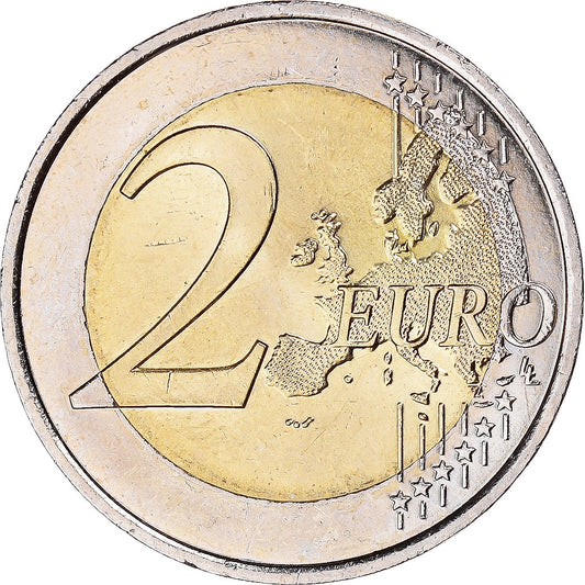 Francie,
2 eura,
Charles De Gaulle
