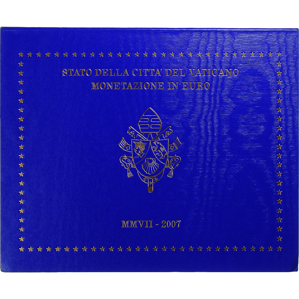 Vatikán,
1 cent až 2 eura,
2007
