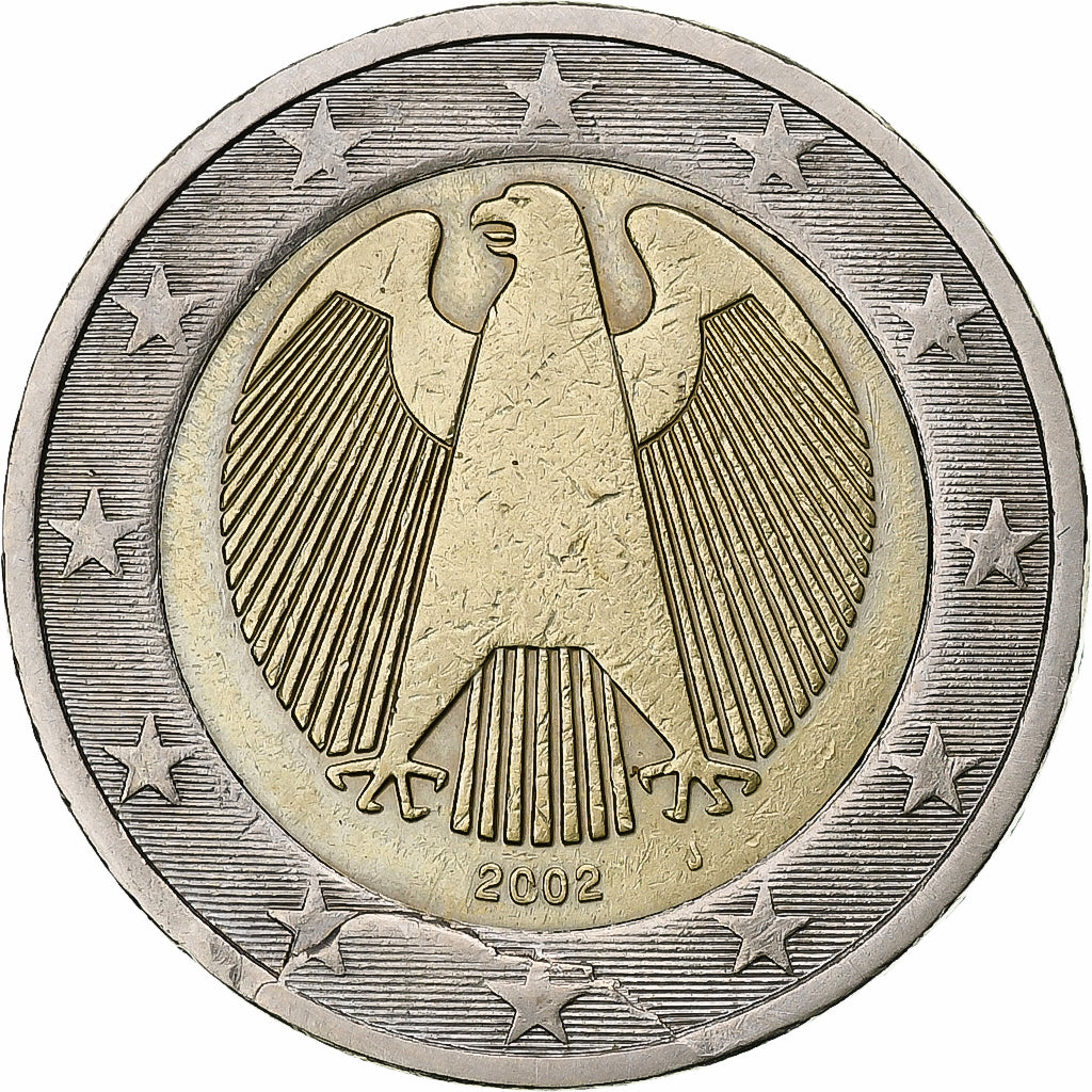 NĚMECKO - FEDERÁLNÍ REPUBLIKA,
2 eura,
2002