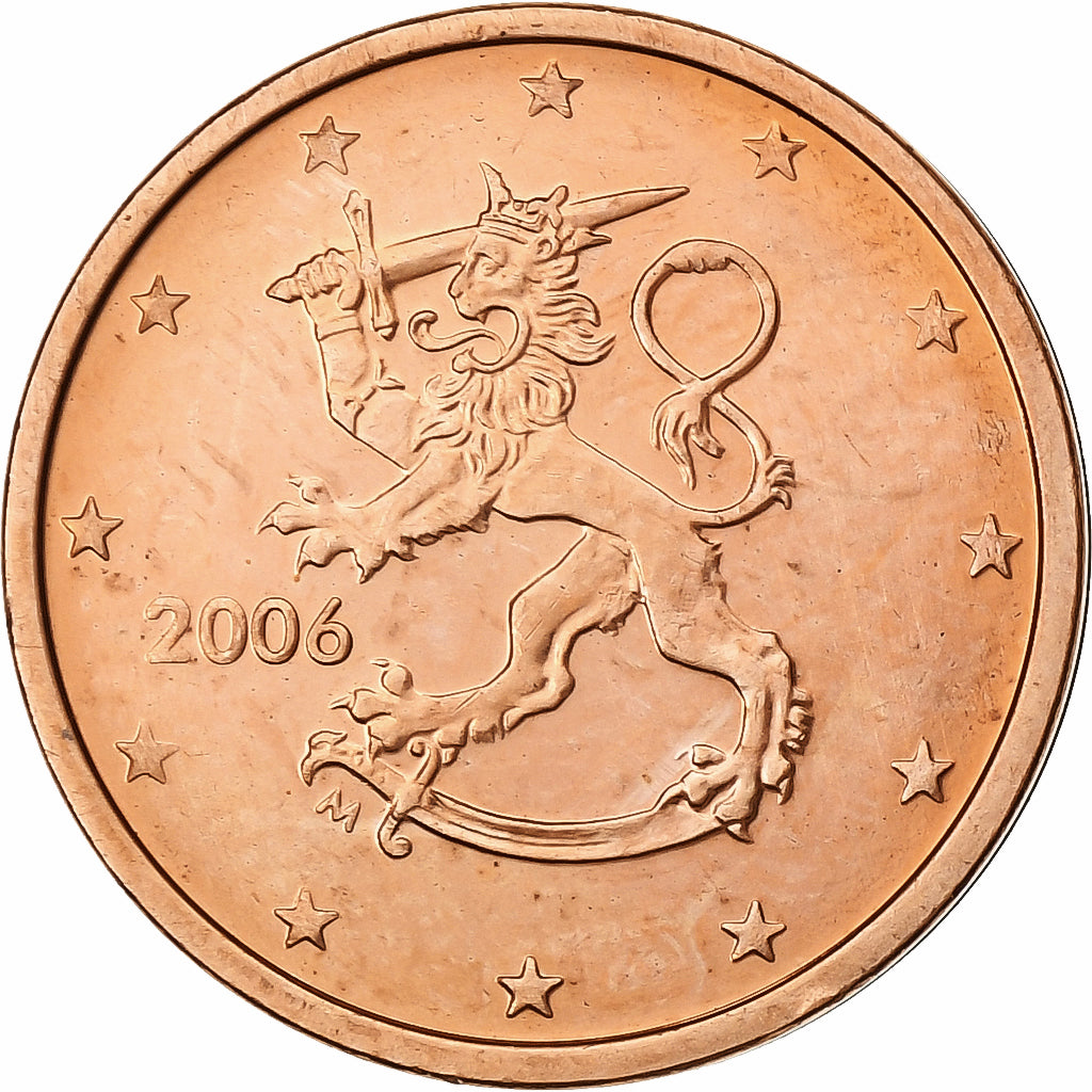 Finsko,
2 euro centy,
2006