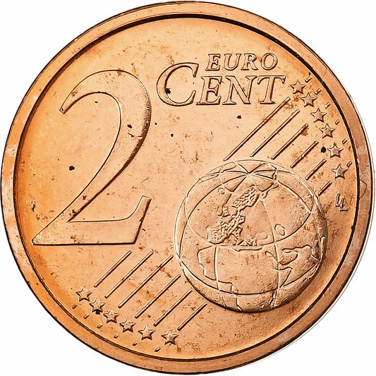 San Marino,
2 euro centy,
2005