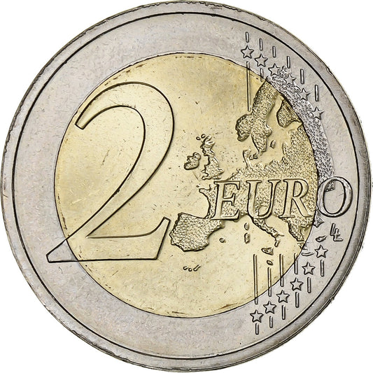Malta,
2 eura,
Většinové zastoupení