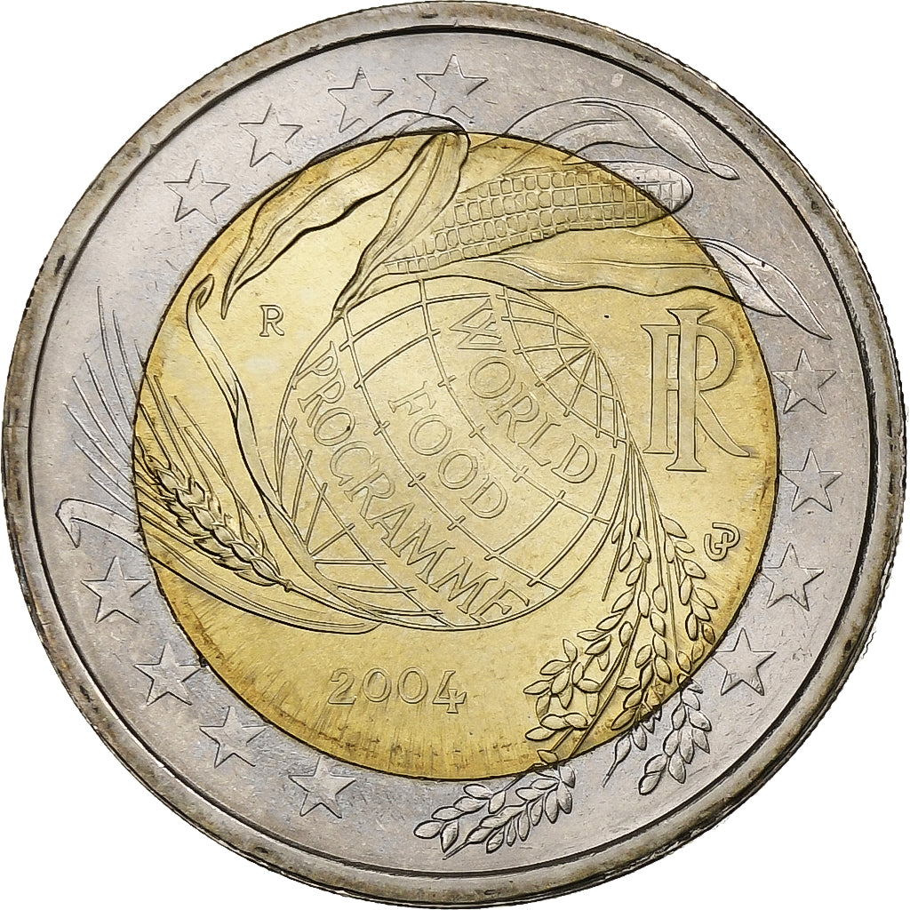 Itálie,
2 eura,
Světový potravinový program