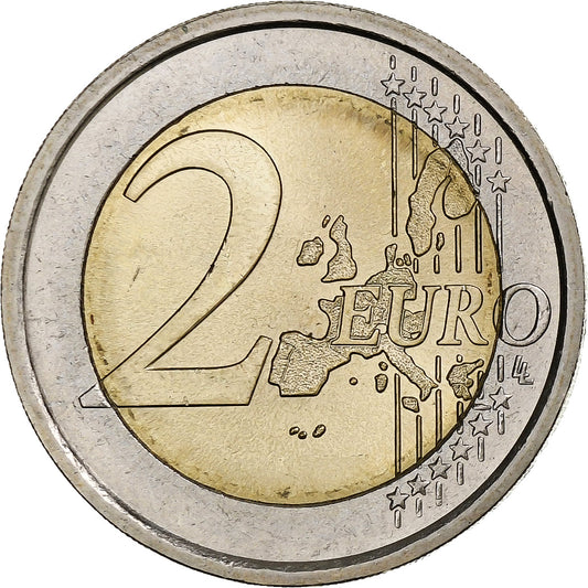 Itálie,
2 eura,
Turín