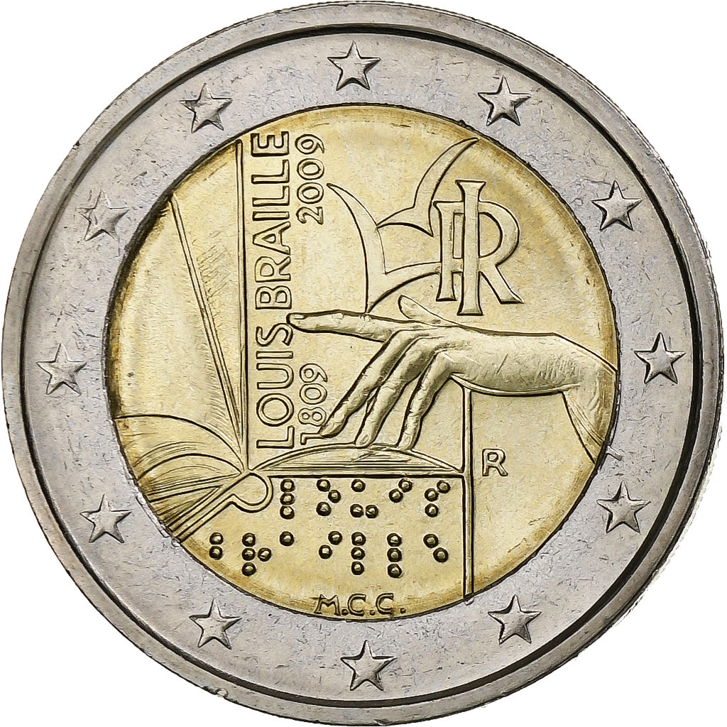 Itálie,
2 eura,
2009
