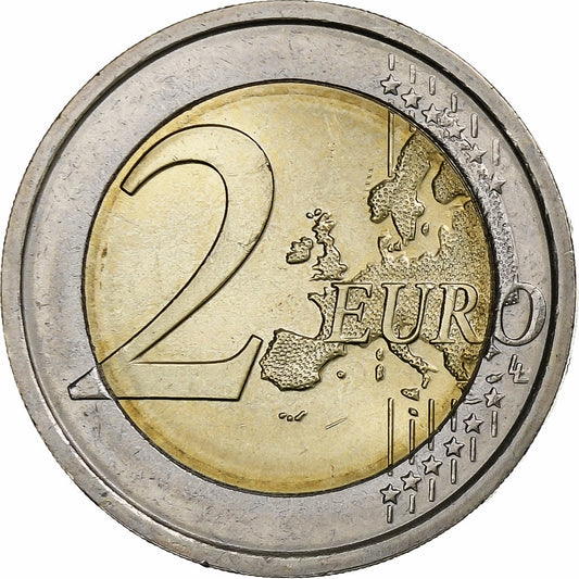 Itálie,
2 eura,
2009