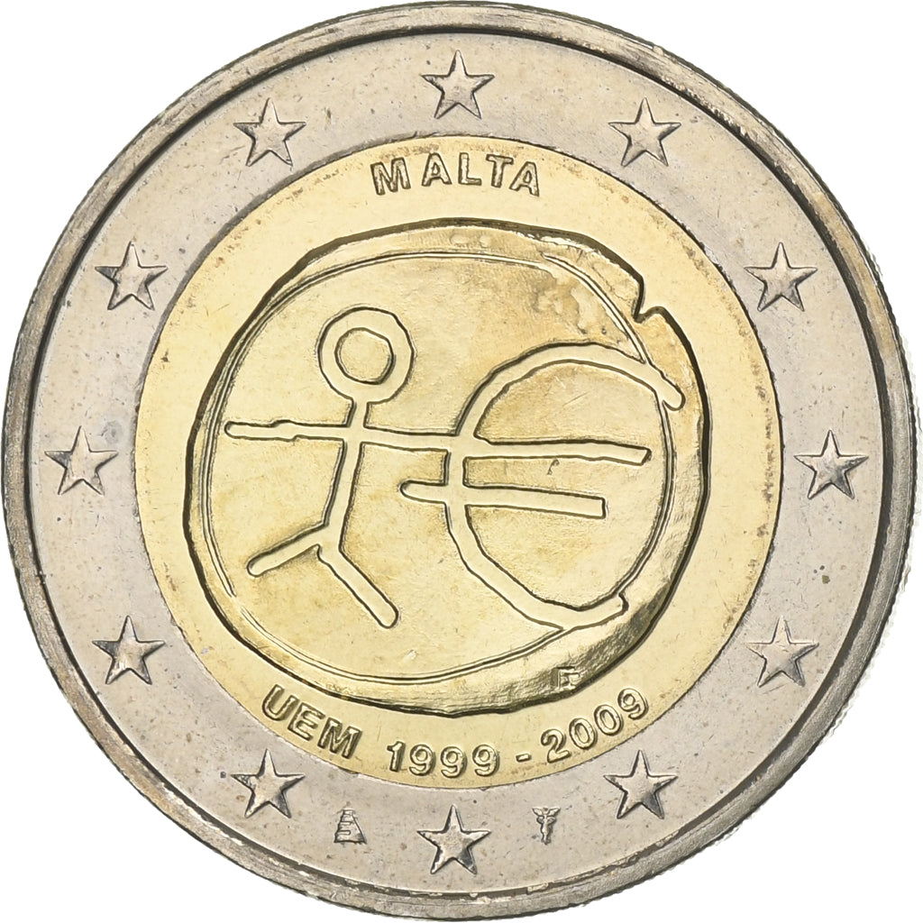Malta,
2 eura,
2009