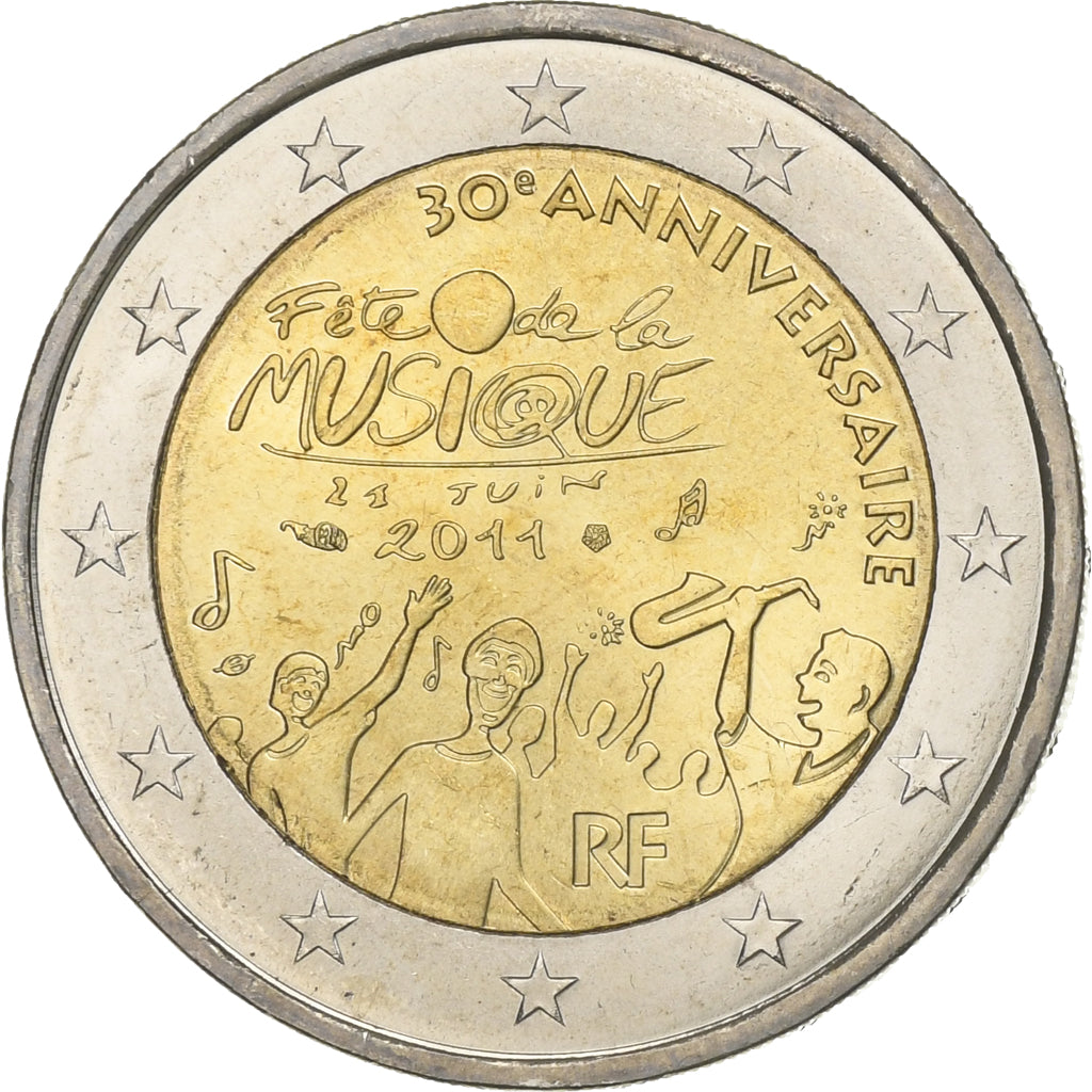 Francie,
2 eura,
Slavnostní hudba