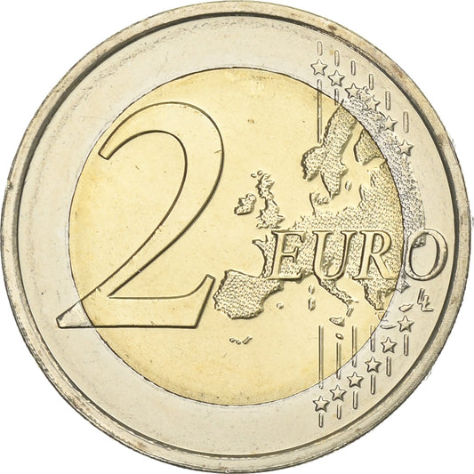 Lucembursko,
2 eura,
2015