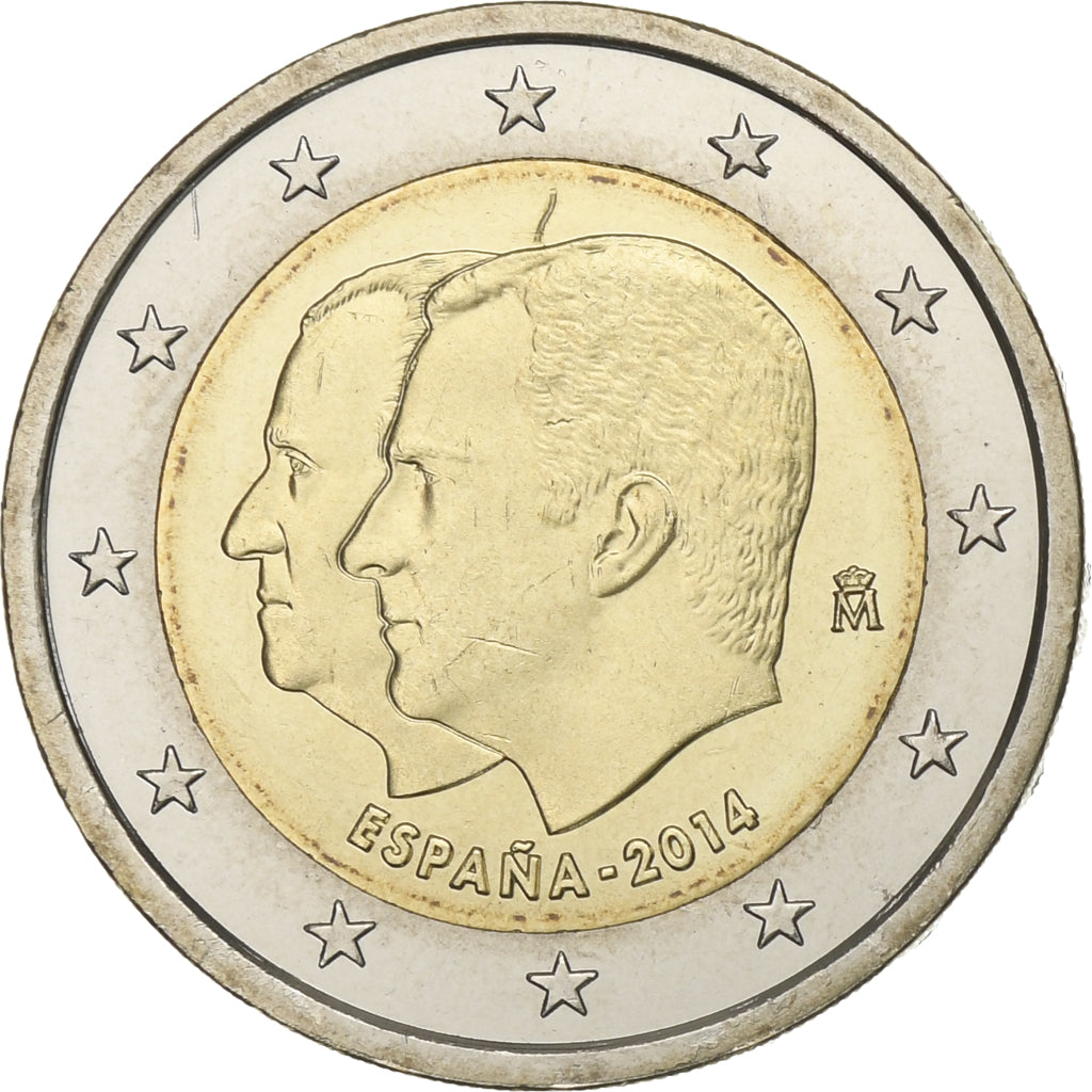 Španělsko,
2 eura,
Portréty