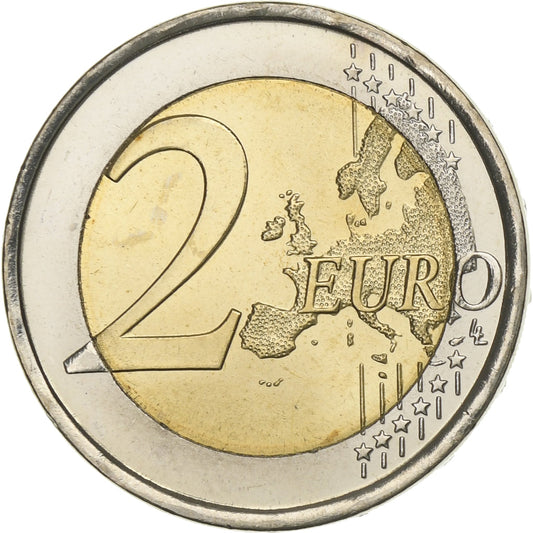 Španělsko,
2 eura,
2010