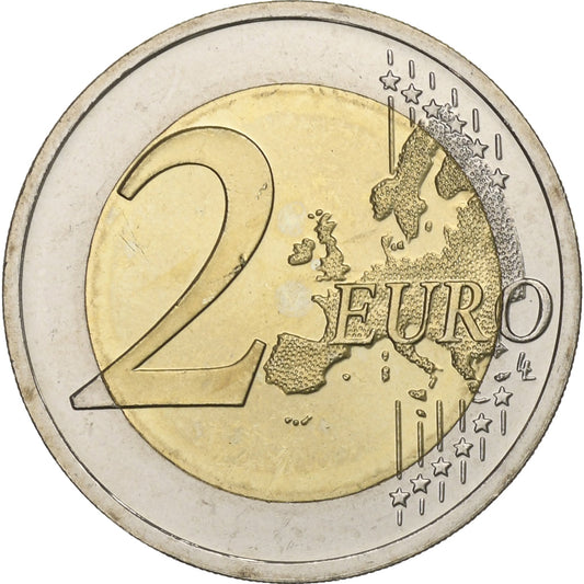 Estonsko,
2 eura,
Vlajka