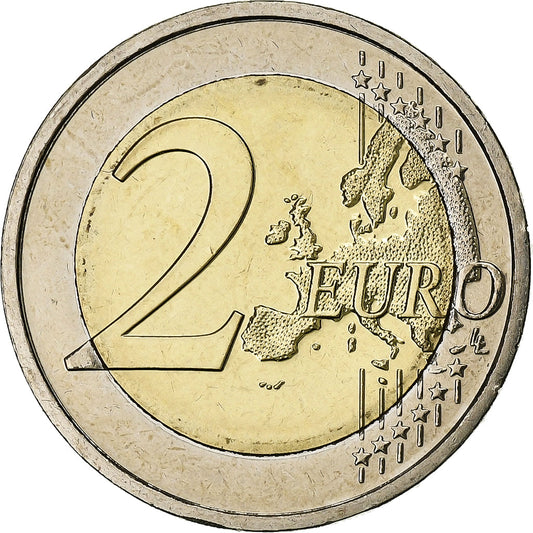 Irsko,
2 eura,
Vlajka