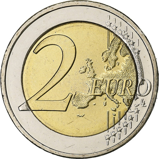 Řecko,
2 eura,
Euro 2002-2012
