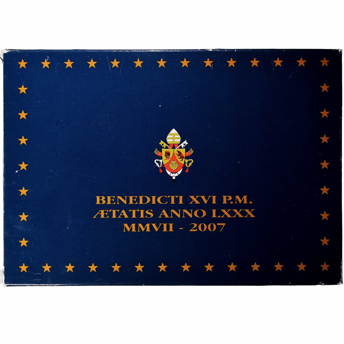 Vatikán,
Benedikt XVI.,
Sada 1 ct. - 2 eura + medaile