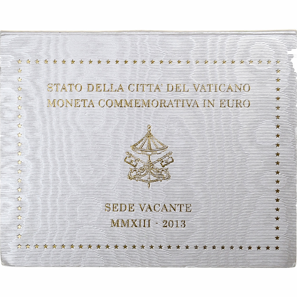 Vatikán,
Sede Vacante,
2 eura