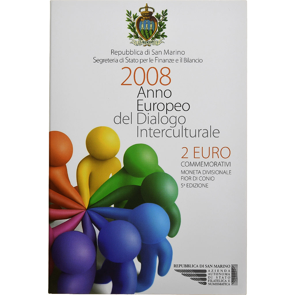 San Marino,
2 eura,
Mezikulturní dialog