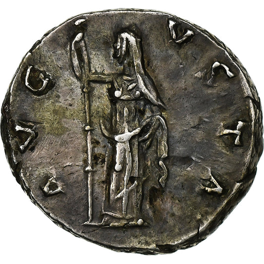 Diva Faustina I,
denár,
141 před naším letopočtem