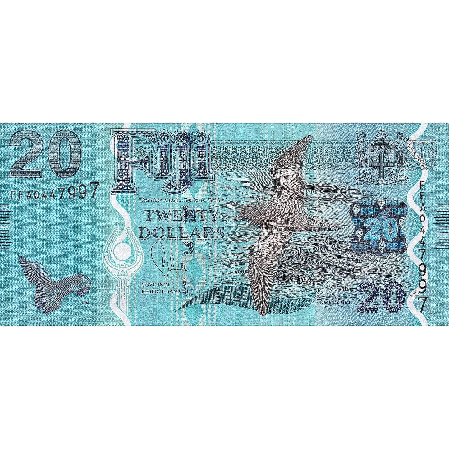 Fidži,
20 dolarů,
2013