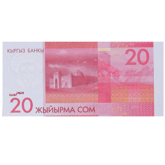 Bankovka,
Kazachstán,
20 Tenge
