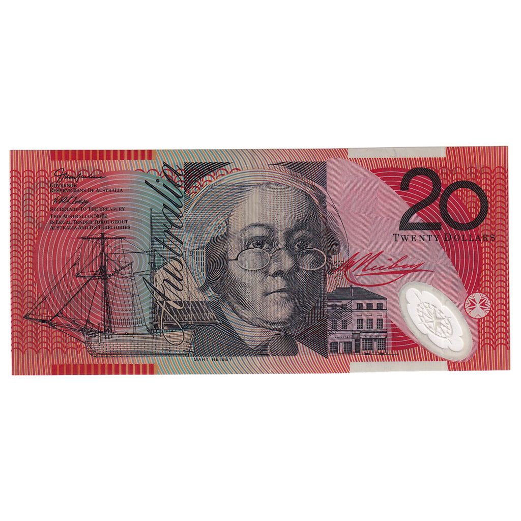 Bankovka,
Austrálie,
20 dolarů
