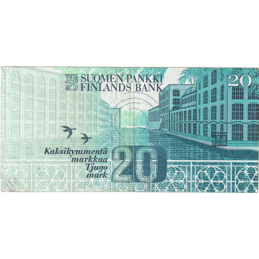 Finsko,
20 Markkaa,
VF(30-35)