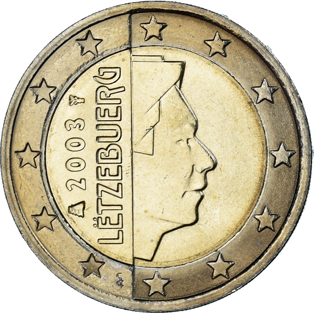 Lucembursko,
2 eura,
2003