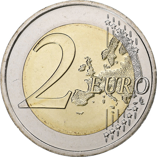 Slovensko,
2 eura,
2018