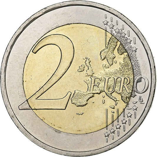 Řecko,
2 eura,
2010