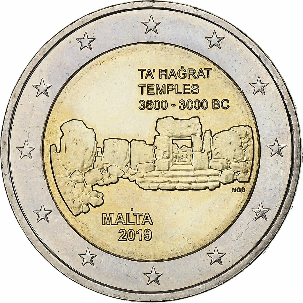 Malta,
2 eura,
Chrámy Ta' Hagrat