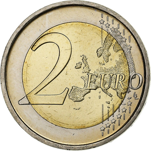 Španělsko,
2 eura,
UEM