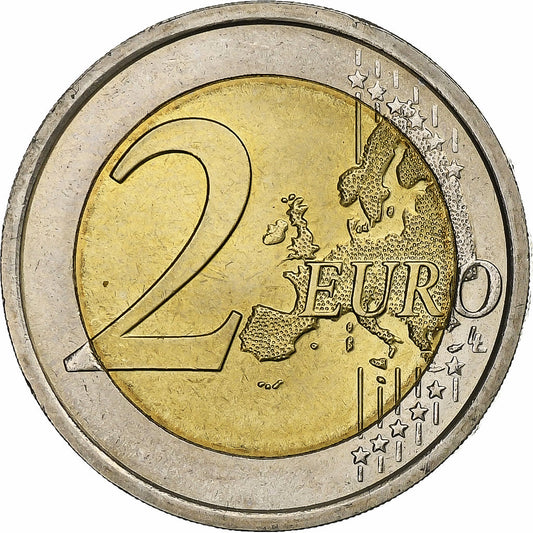 Itálie,
2 eura,
UEM