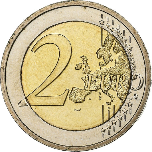 IRSKO,
2 eura,
Evropská měnová unie