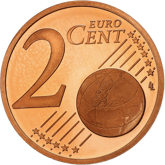 Francie,
2 euro centy,
2010