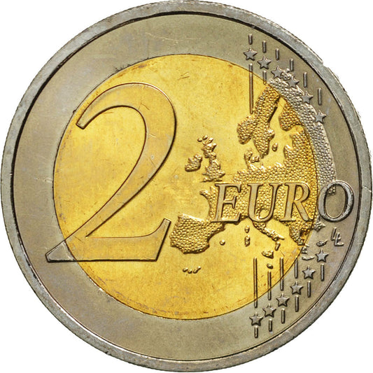 Rakousko,
2 eura,
Traité de Rome 50 ans