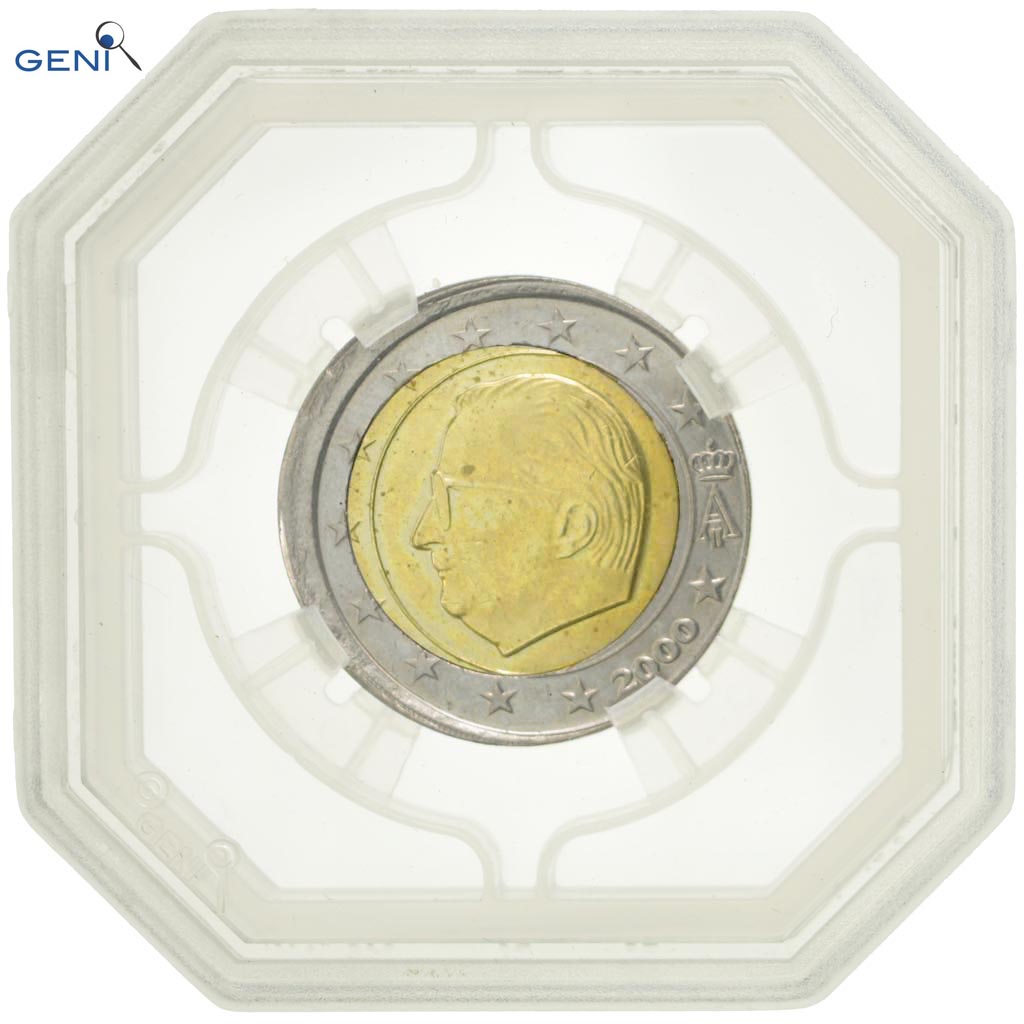 Belgie,
2 eura,
2000