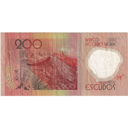 Bankovka,
Kapverdy,
200 escudo