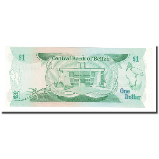 Bankovka,
Belize,
1 dolar