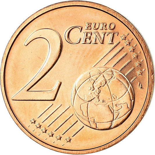 Slovinsko,
2 euro centy,
2008