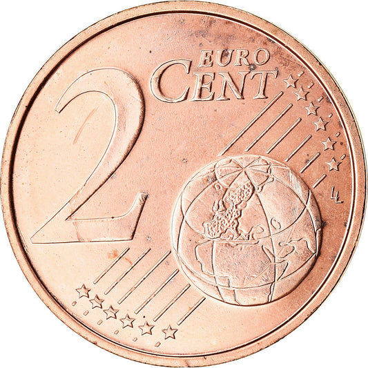 Finsko,
2 euro centy,
2017