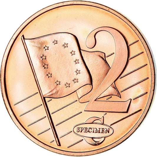 Švédsko,
2 euro centy,
2003